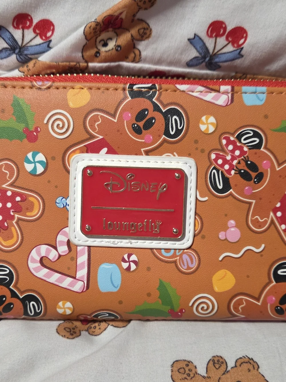 Loungfly X Disney Gingerbread Print Wallet